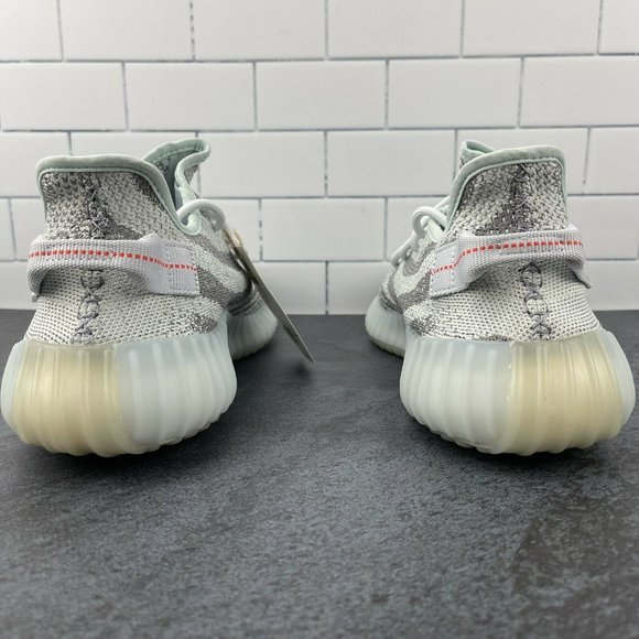 Adidas Yeezy Boost 350 v2 Blue Tint Size 11 Mens Originals Light Grey Gray NWB - Picture 8 of 12